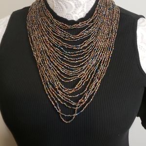 Seedbead Collar Necklace